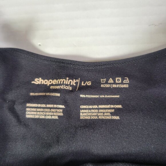 Shapermint Essentials Black All Day Every Day Scoop Neck Cami #62001 Size L - Picture 2 of 4